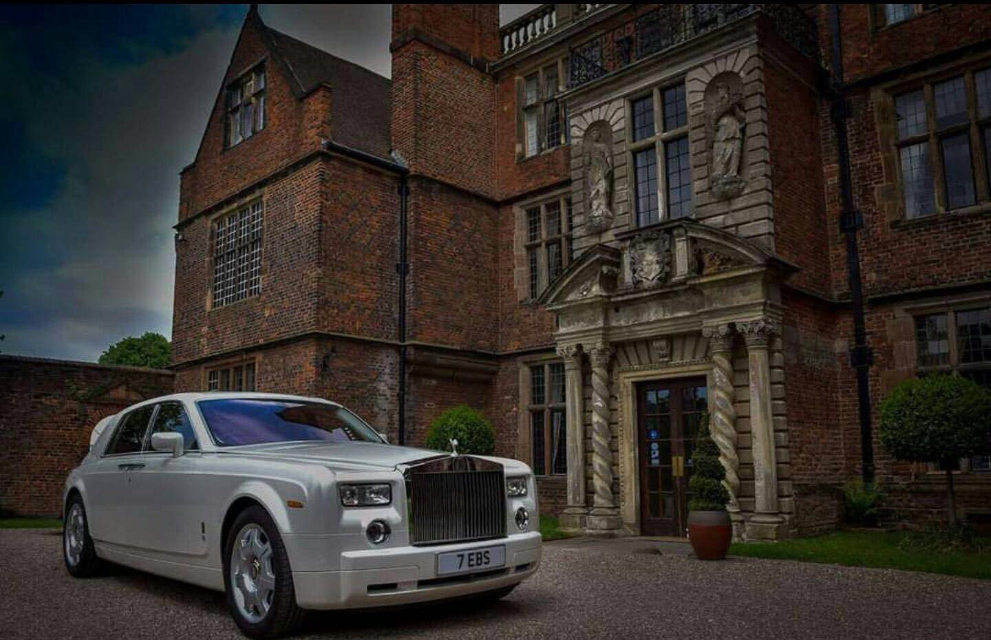 Rolls-Royce Phantom wedding car from SES Chauffeurs