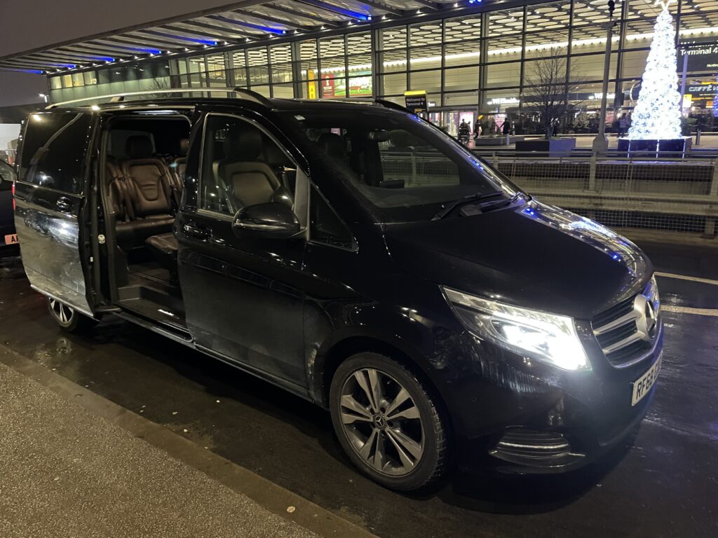 Mercedes V-Class chauffeur people carrier